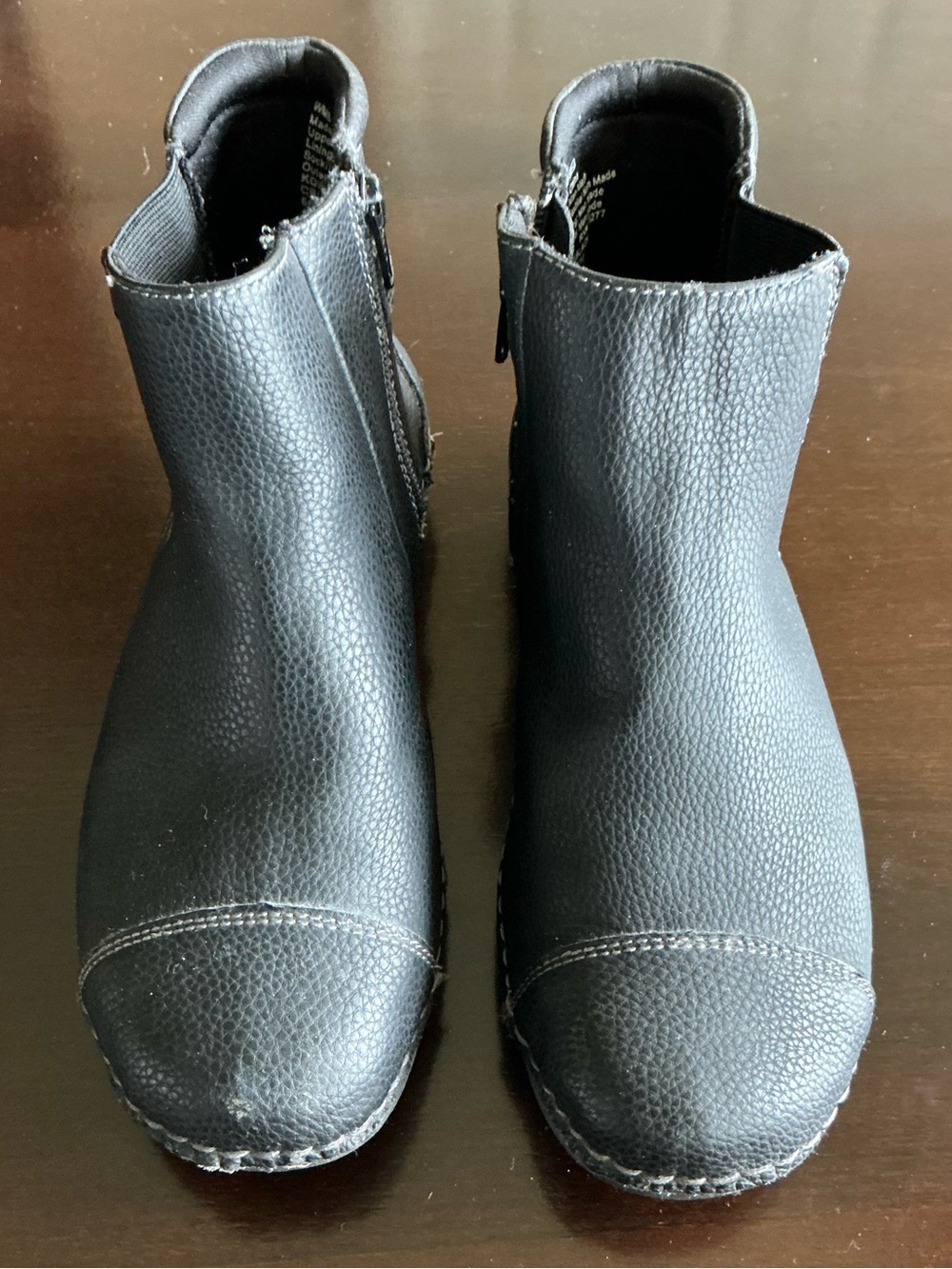 Kohl's Women's Black Slip-On Ankle Booties